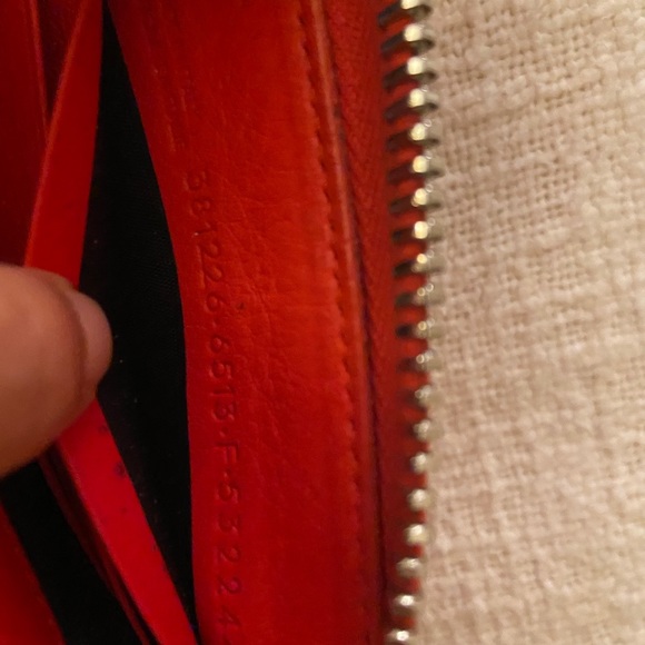 Balenciaga red wallet - Picture 5 of 5